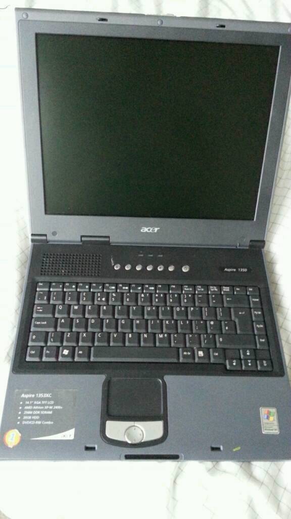 acer aspire 1350 touchpad